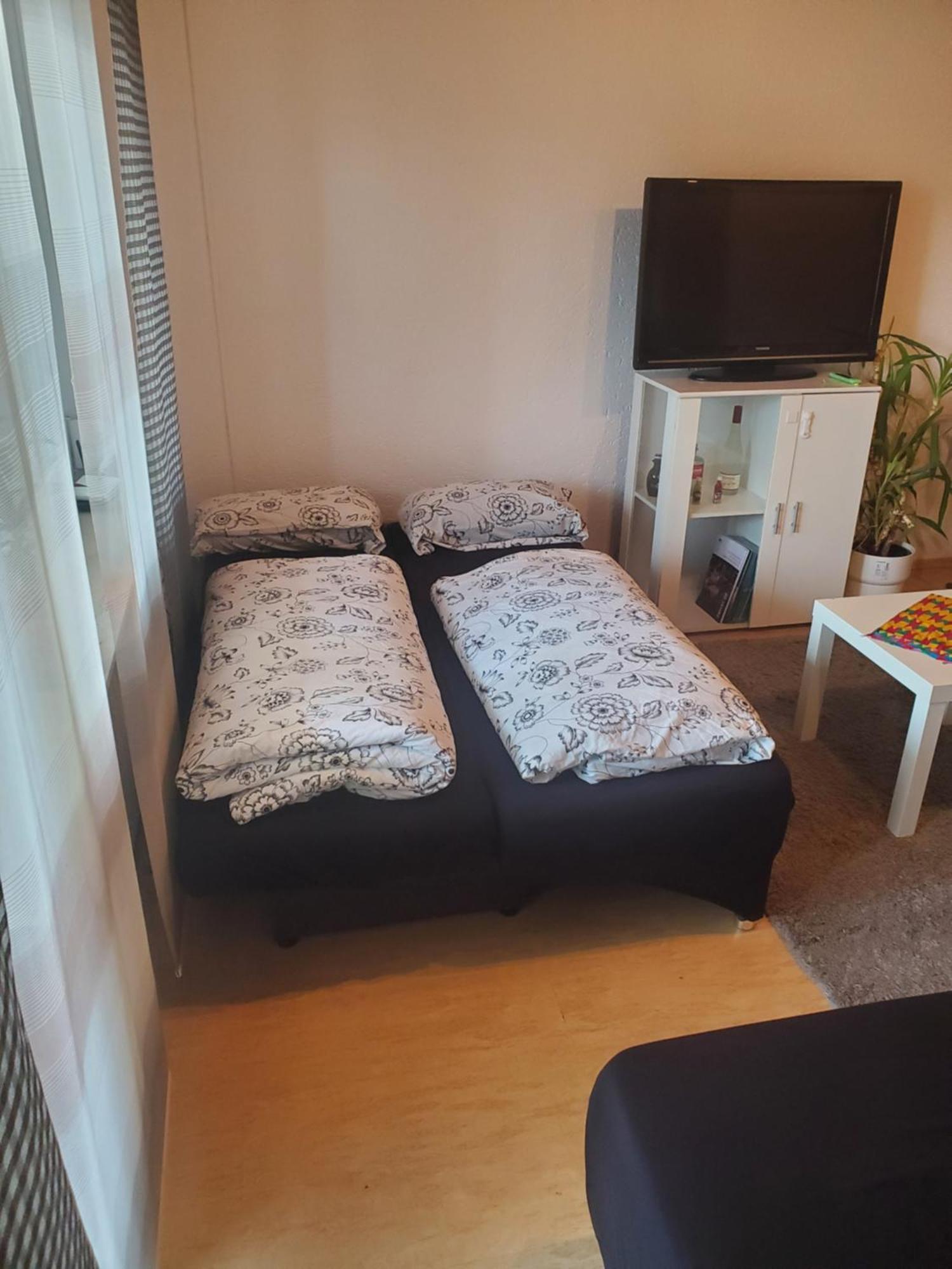 Einzimmerwohnungmit Grossem Balkon Mietersheim Exterior foto